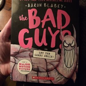 Scholastic The Bad Guys Book - Pink and Black Cover